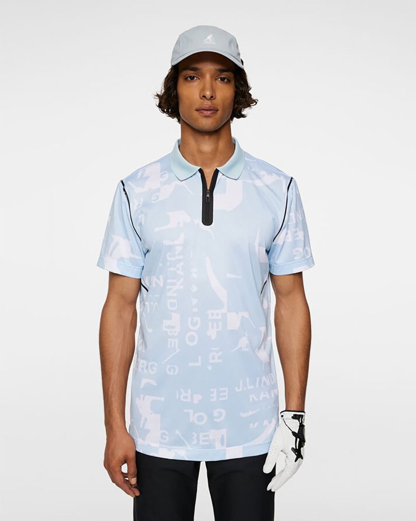 Kangol x J.Lindeberg Miro Print Polo