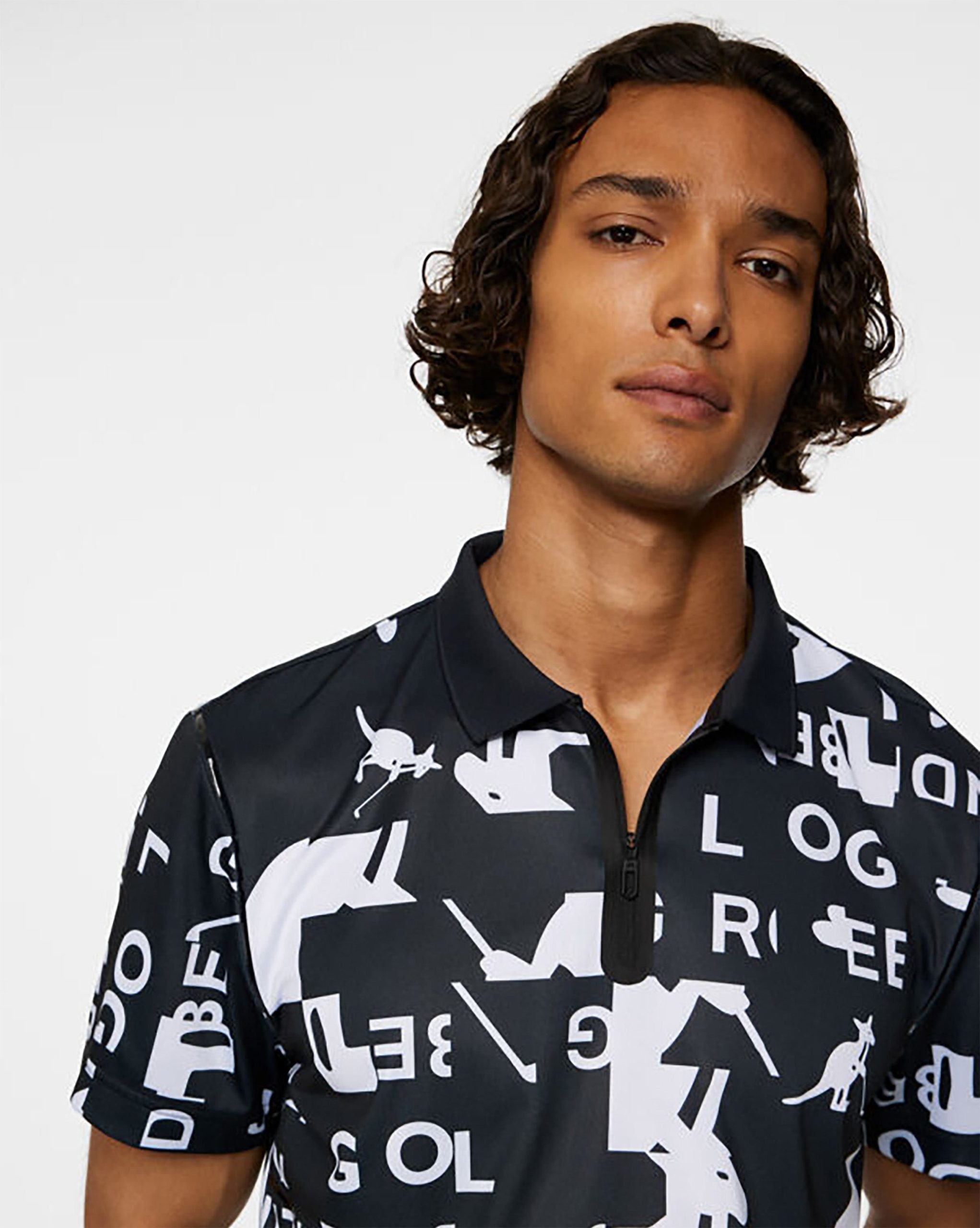 Kangol x J.Lindeberg Miro Print Polo - Image 9